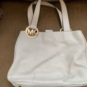 Michael Kors leather purse.  Smoke free